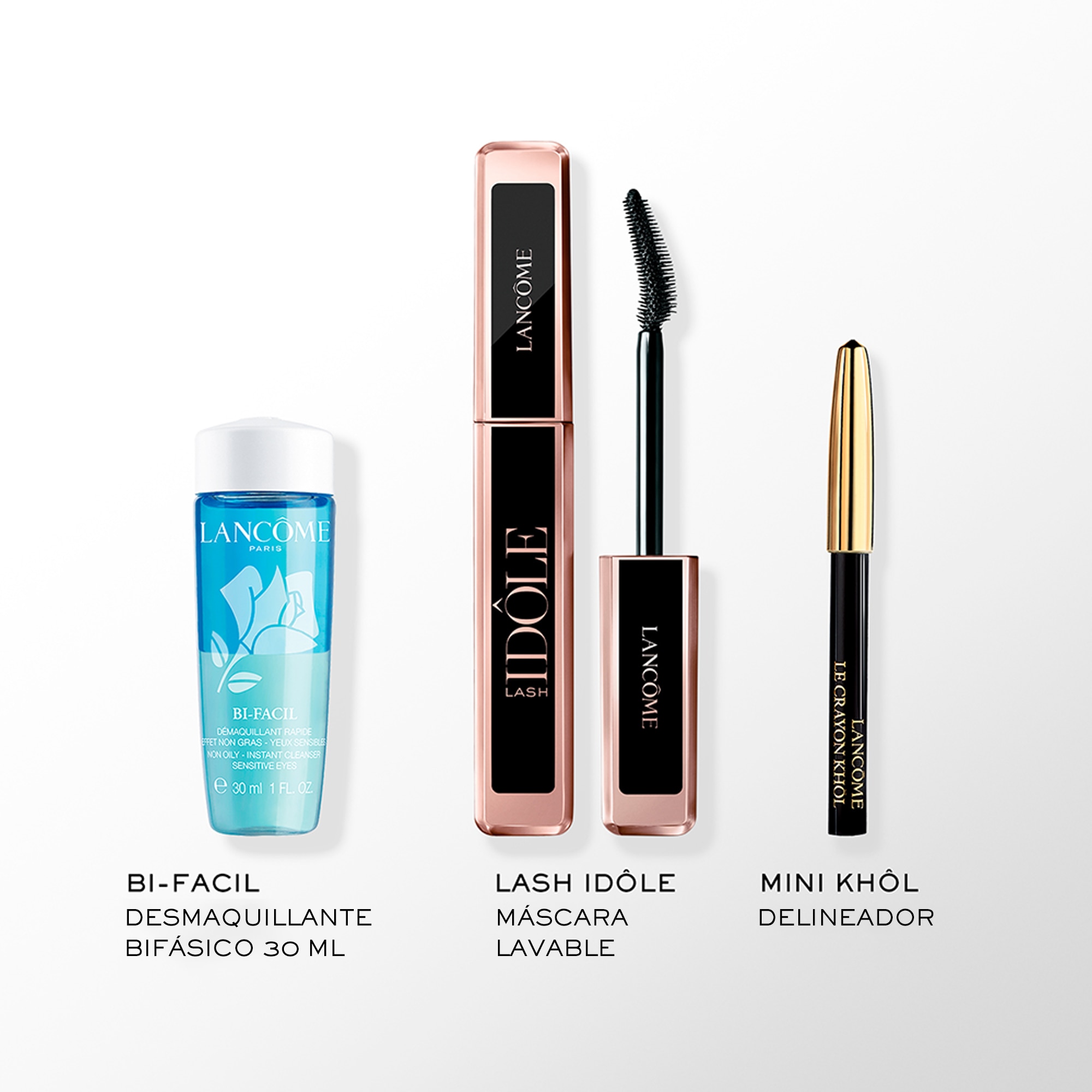 MÁSCARA DE PESTAÑAS LASH IDÔLE SET DE REGALO LANCÔME (SET DE MAQUILLAJE)